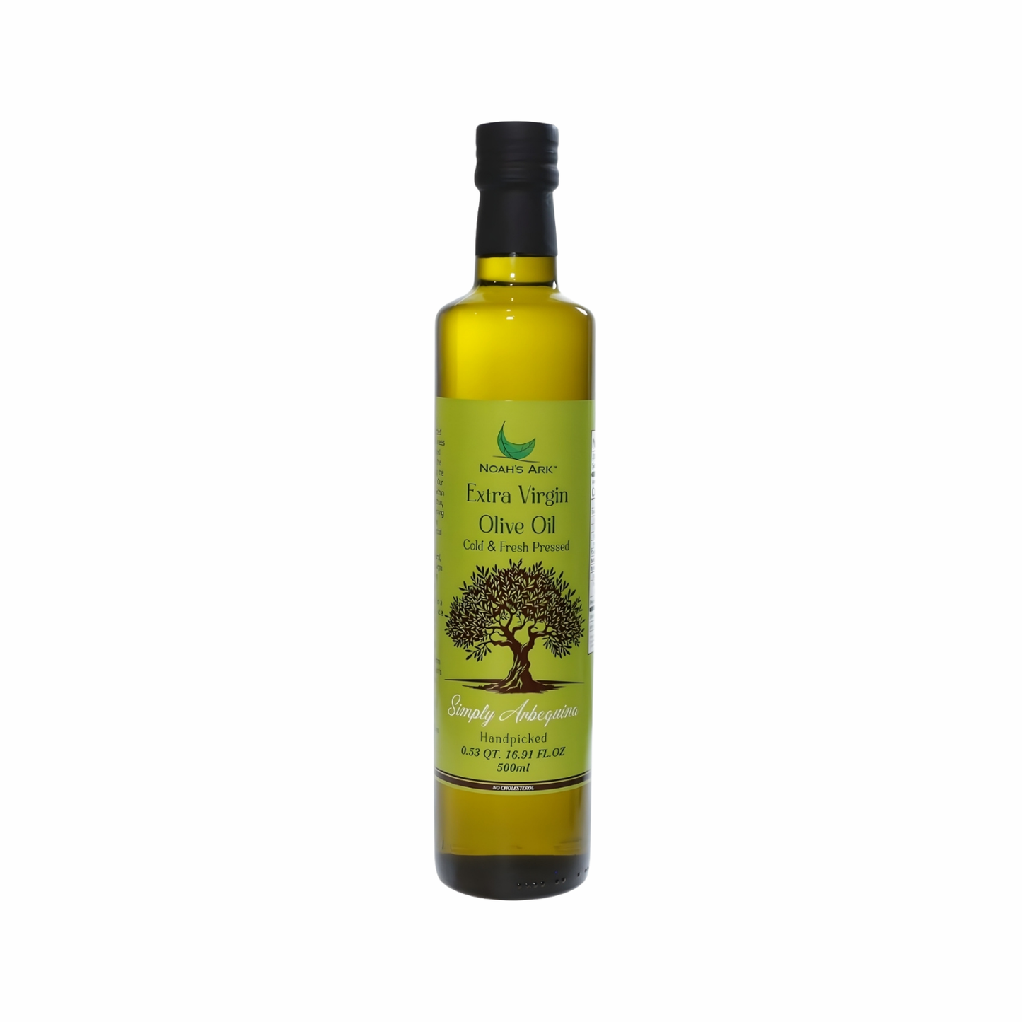 Noah’s Ark Extra Virgin Olive Oil – Simply Arbequina, Cold & Fresh Pressed