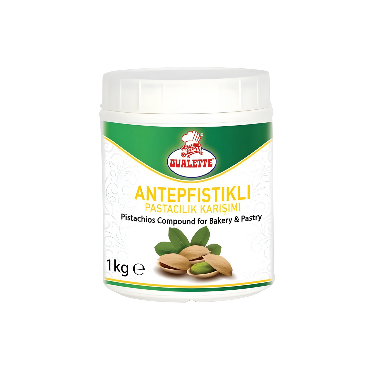 Katsan Pistachio Concentrated Pastry Paste - 2.20 lbs