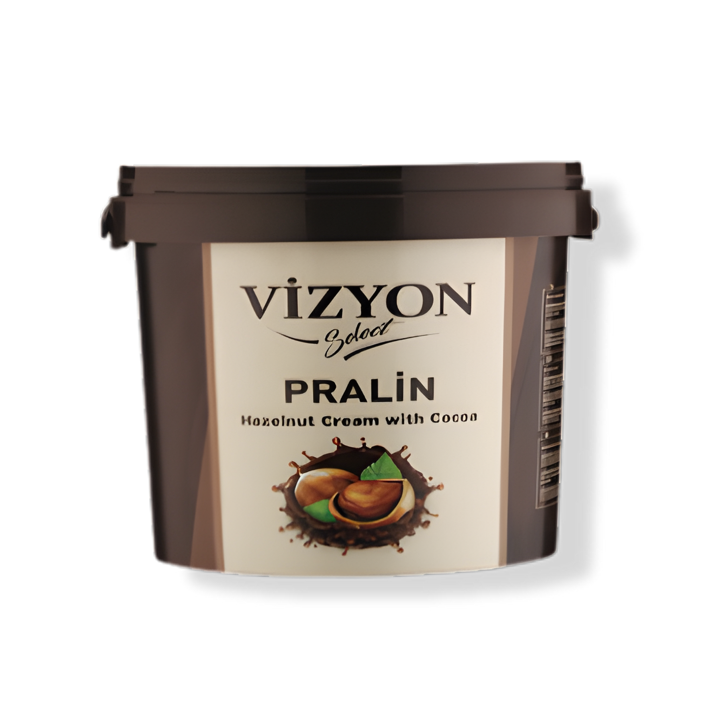 Vizyon Select Pralin (22 lbs / 10 kg) - Hazelnut Cream with Cocoa Filling & Spread