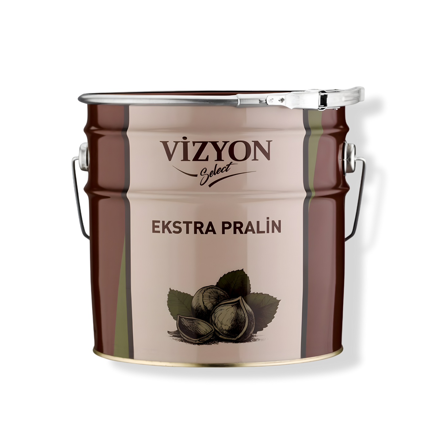 Vizyon Select Pralin Extra (22 lbs / 10 kg) - 18.3% Hazelnut Cream with Cocoa