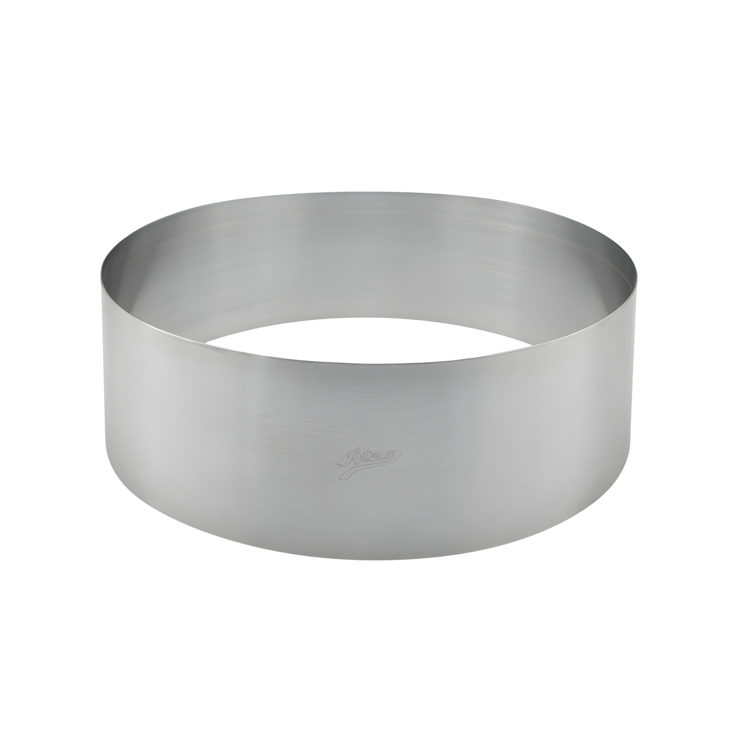 Stainless Steel Round Cake Ring – 3” Height x 7 7/8” Diameter – Professional Pastry & Mousse Mold