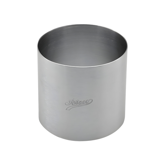 Stainless Steel Round Cake Ring – 3” Height x 3 1/8” Diameter – Professional Pastry & Mousse Mold