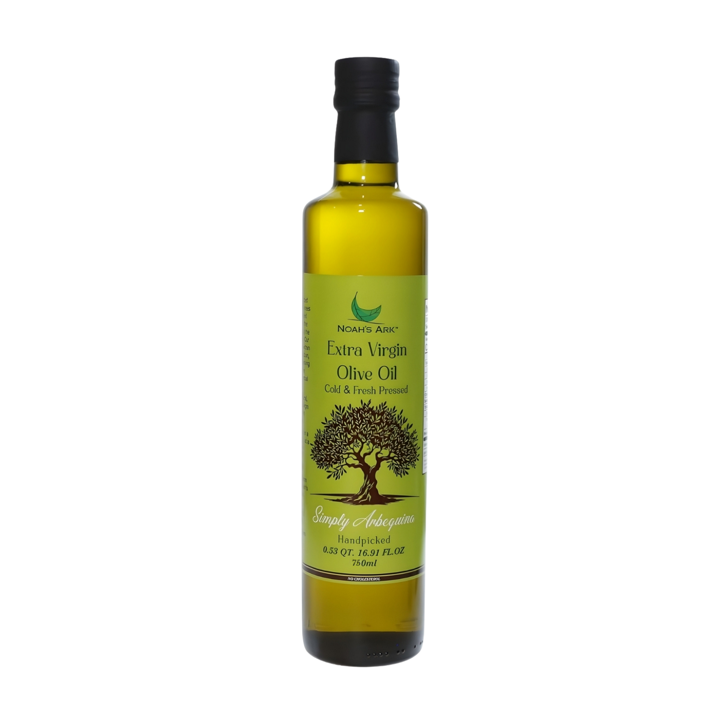 Noah’s Ark Extra Virgin Olive Oil – Simply Arbequina, Cold & Fresh Pressed