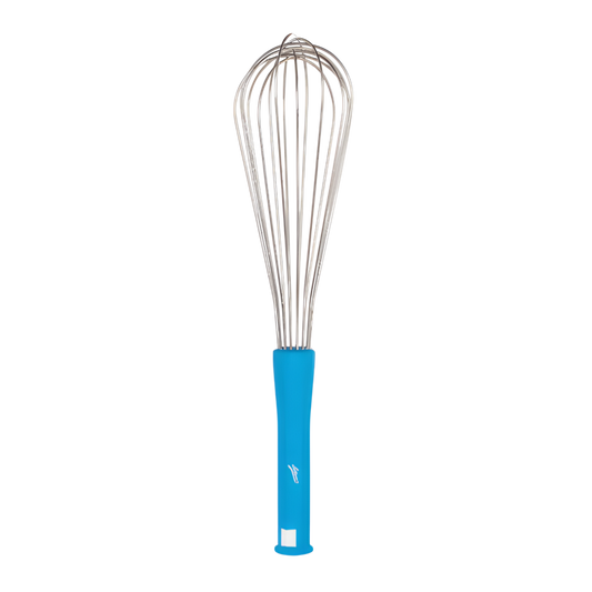 Professional 13.75” Stainless Steel Whisk – Non-Slip Handle, Heavy-Duty Balloon Whisk for Bakeries & Commercial Kitchens