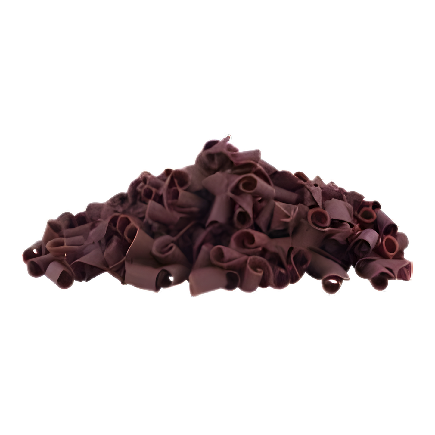 Premium Dark Chocolate Curls (7mm) for cakes, pastries & desserts — Minimum 55% Cocoa Solids —  2.2 lb.