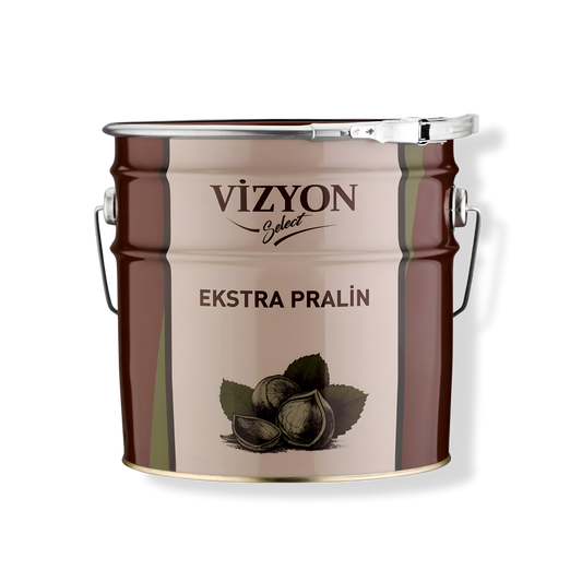 Vizyon Select Pralin Extra (22 lbs / 10 kg) - 18.3% Hazelnut Cream with Cocoa
