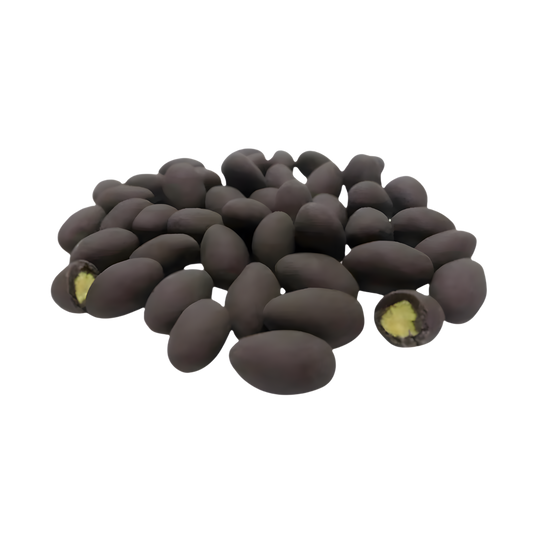 Chocowiss Dark Chocolate Glazed Pistachios 6.6 lb – Matte Finish