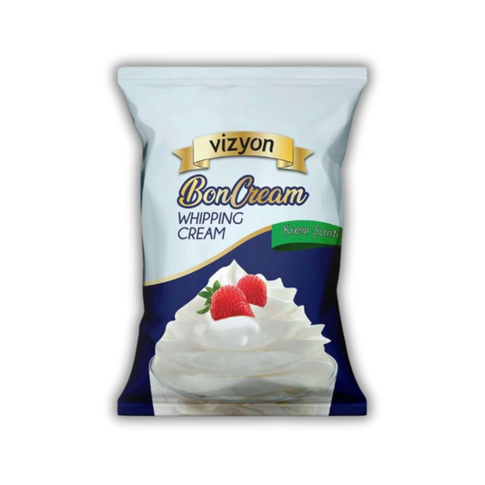 Vizyon Bon Cream Whipping Cream 22 lbs (2.2 lbsx10 Sachets) – Powder Mixture