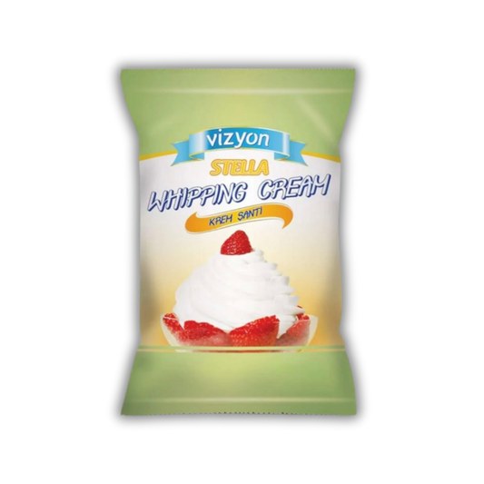 Vizyon Stella Whipping Cream 22 lbs (2.2 lbsx10 Sachets) – Powder Mixture