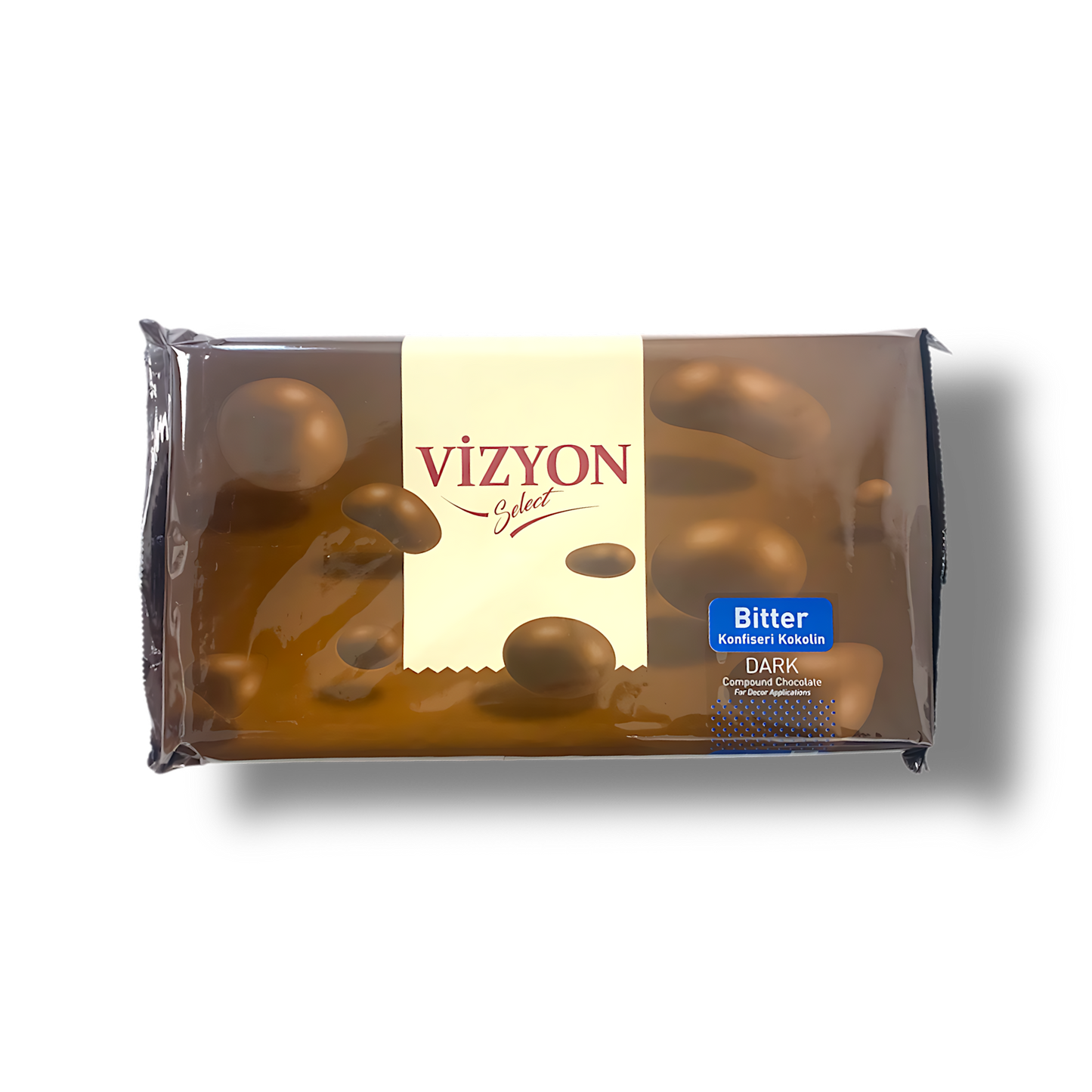 Vizyon Dark Compound Chocolate Block - 5.5 lbs