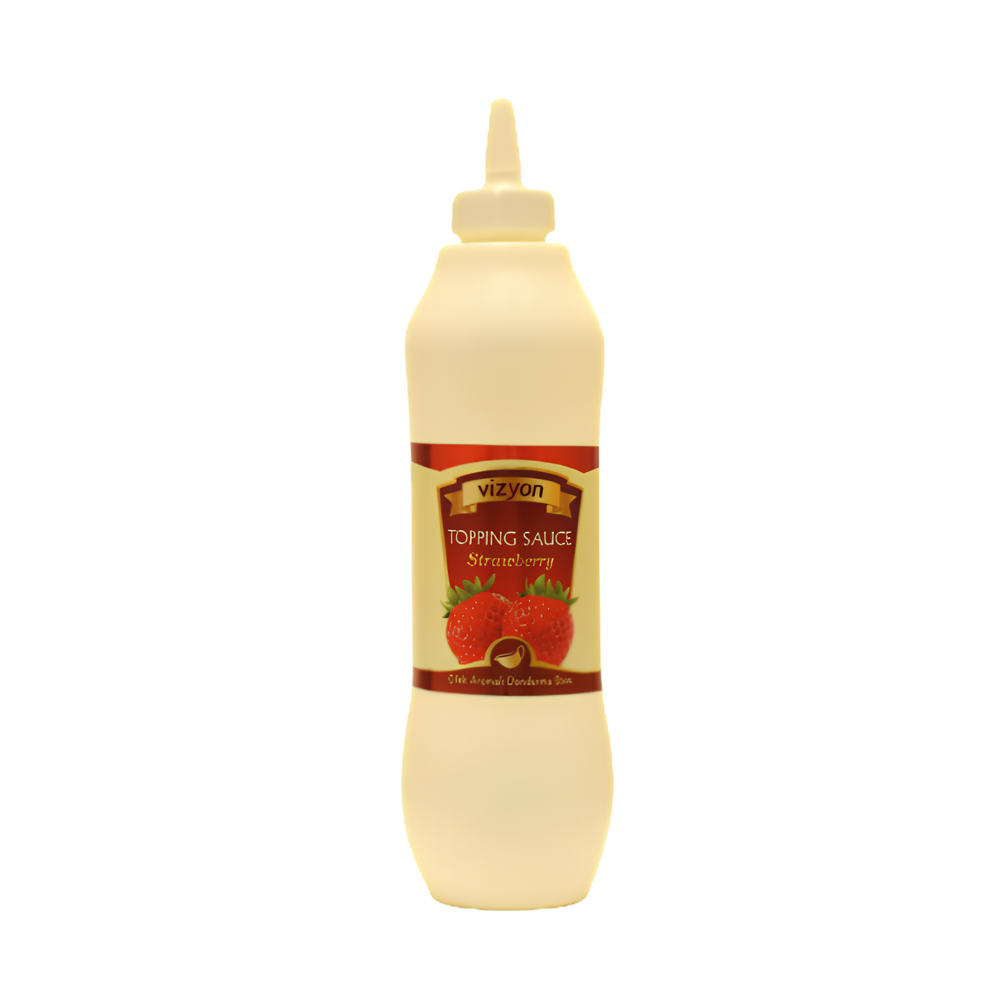 Vizyon Strawberry Topping Sauce – 2.2 lb | Vegan & Gluten-Free