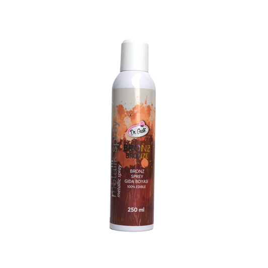 Dr. Gusto Bronze Metallic Spray Food Coloring - 8.45 fl oz