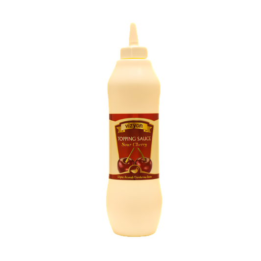 Vizyon Sour Cherry Topping Sauce – 2.2 lb | Vegan & Gluten-Free