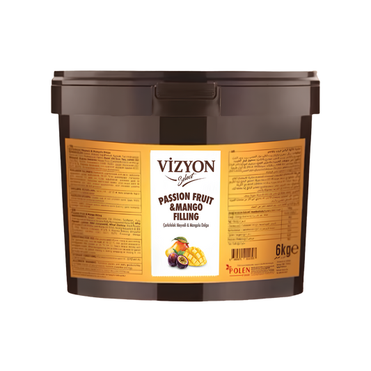 Vizyon Select Passion Fruit & Mango Filling – 13.2 lb
